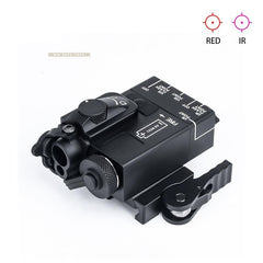 Wadsn dbal-mini integrated red laser / ir pointer aiming
