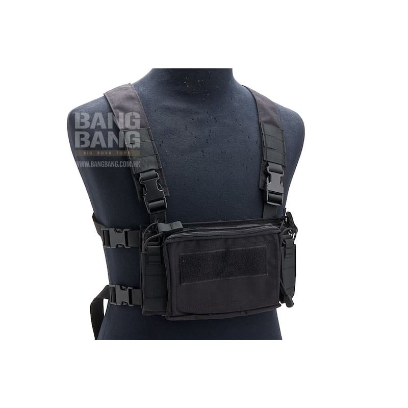 Wosport decrm micro chest rig - black free shipping on sale