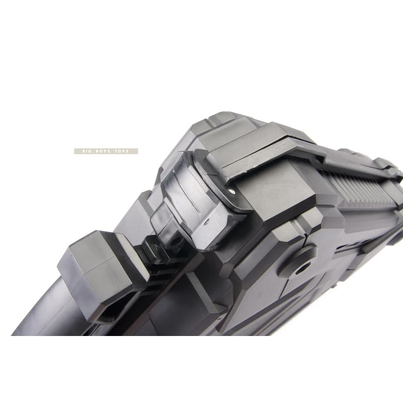 Wosport polymer hard pistol case (32cm / 12.6 inch) - black