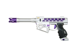 ARC Airsoft ARC-1 HPA Powered Airsoft Rifle - Clear / Purple