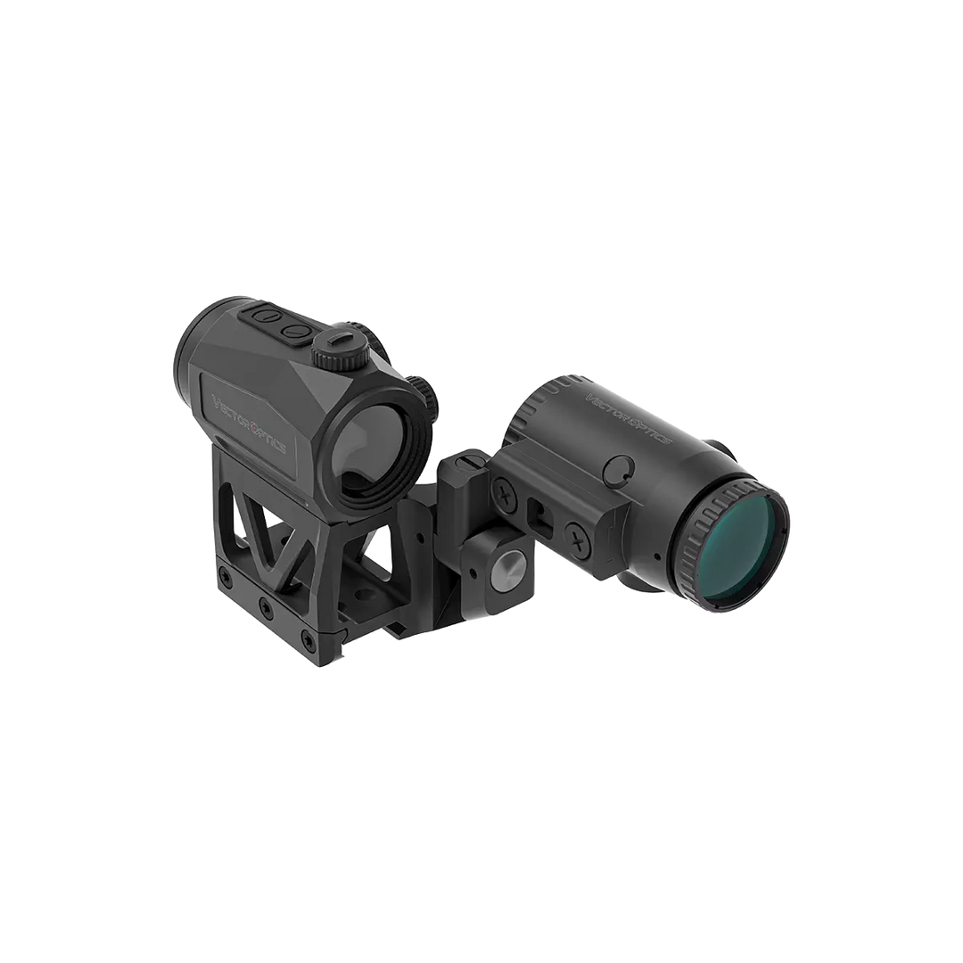 Vector Optics Scrapper 1x25 MRT Red Dot & Paragon 3x Magnifier Kit with Integrated One-Piece Picatinny Mount