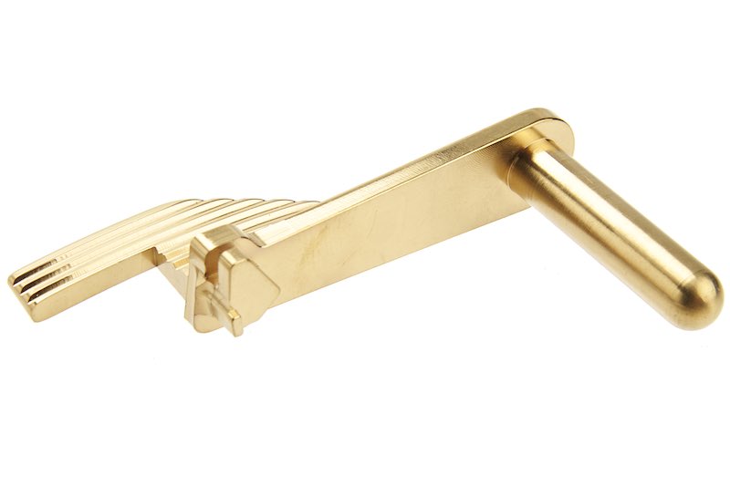 5KU Tokyo Marui Hi Capa GBB Airsoft Extended Slide Stop (Stainless Steel, Gold)