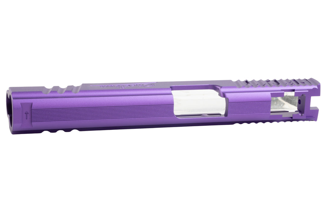 5KU Infinity Signature Slide for Tokyo Marui Hi Capa 5.1 GBB Airsoft (CNC Aluminum) - Purple