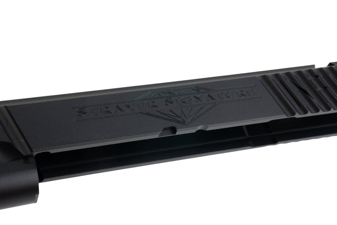 5KU Infinity Signature Slide for Tokyo Marui Hi Capa 5.1 GBB Airsoft (CNC Aluminum) - Black - Bang Bang Airsoft