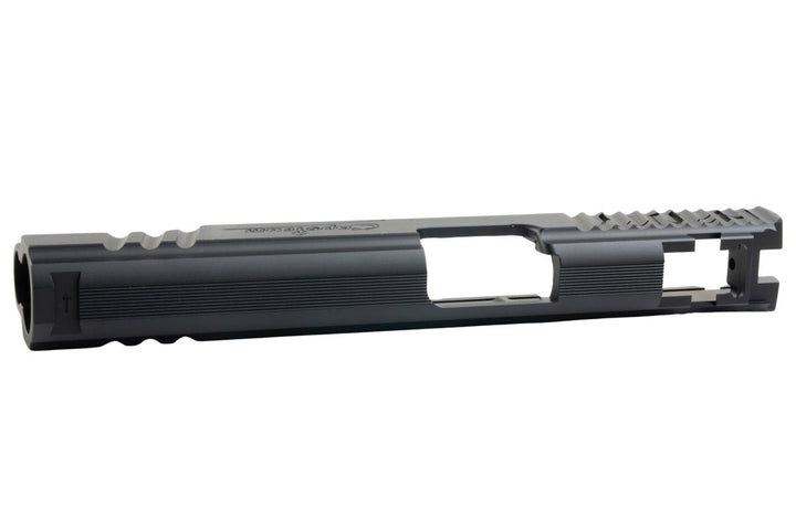 5KU Infinity Signature Slide for Tokyo Marui Hi Capa 5.1 GBB Airsoft (CNC Aluminum) - Black - Bang Bang Airsoft