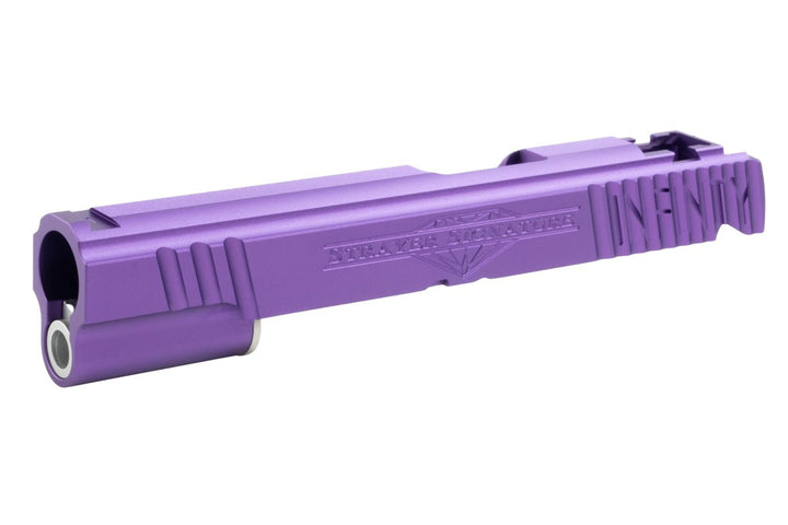 5KU Infinity Signature Slide for Tokyo Marui Hi Capa 5.1 GBB Airsoft (CNC Aluminum) - Purple - Bang Bang Airsoft