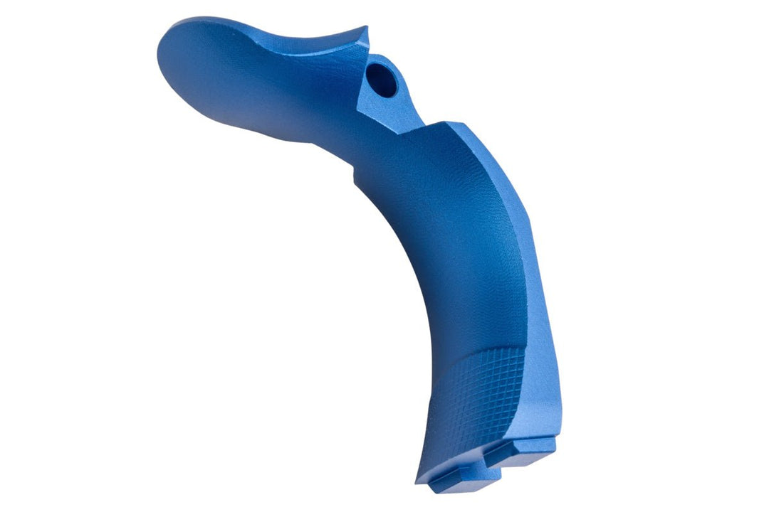 5KU IPSC Non - Functional Grip Safety (Stainless) for Tokyo Marui Hi Capa Plastic Grip - Blue - Bang Bang Airsoft
