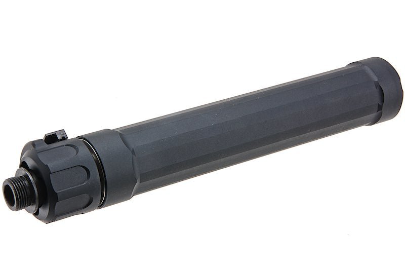 5KU Ryder9 Suppressor for CYMA MP5 Series (Come with CYMA Spec Flash Hider) - Black - Bang Bang Airsoft