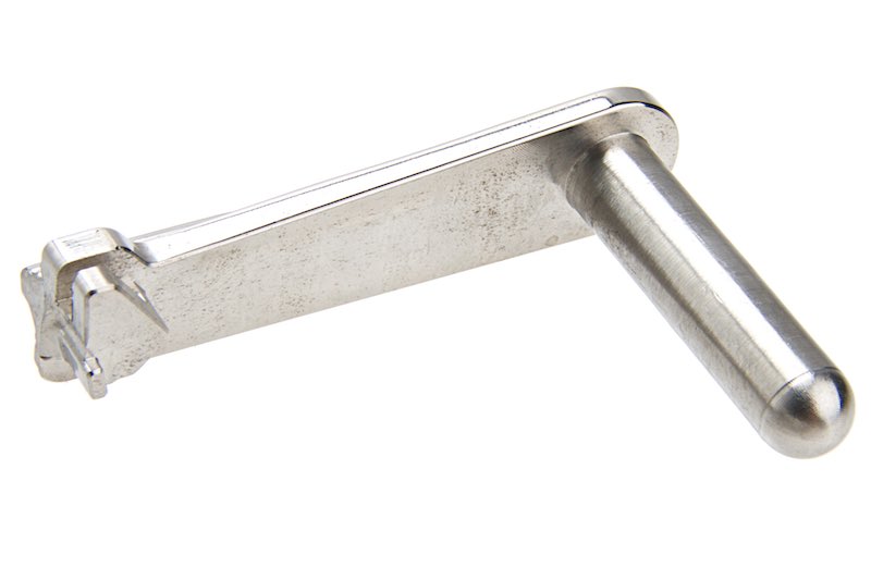 5KU Slide Stop (Stainless Steel) for Tokyo Marui Hi Capa GBB (Type 7) - Silver - Bang Bang Airsoft