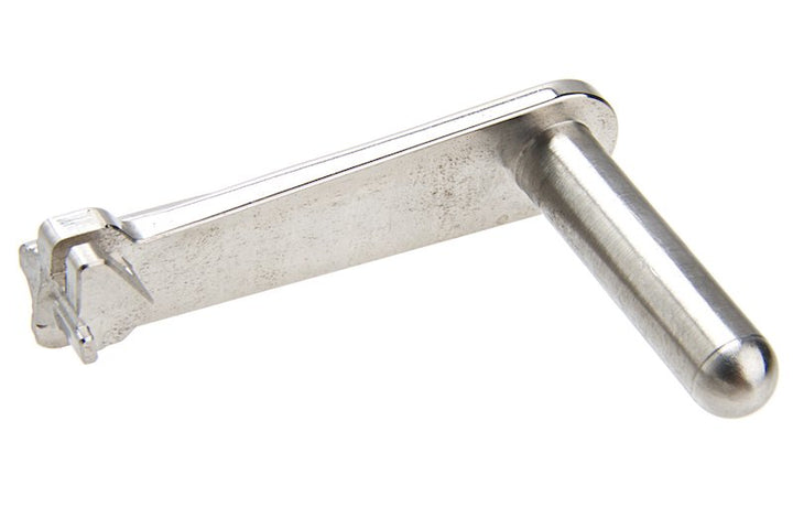 5KU Slide Stop (Stainless Steel) for Tokyo Marui Hi Capa GBB (Type 7) - Silver - Bang Bang Airsoft