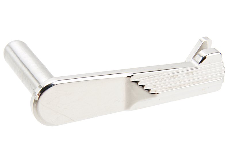 5KU Tokyo Hi Capa Slide Stop (Stainless Steel, Type 5) - Silver - Bang Bang Airsoft