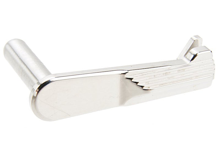 5KU Tokyo Hi Capa Slide Stop (Stainless Steel, Type 5) - Silver - Bang Bang Airsoft