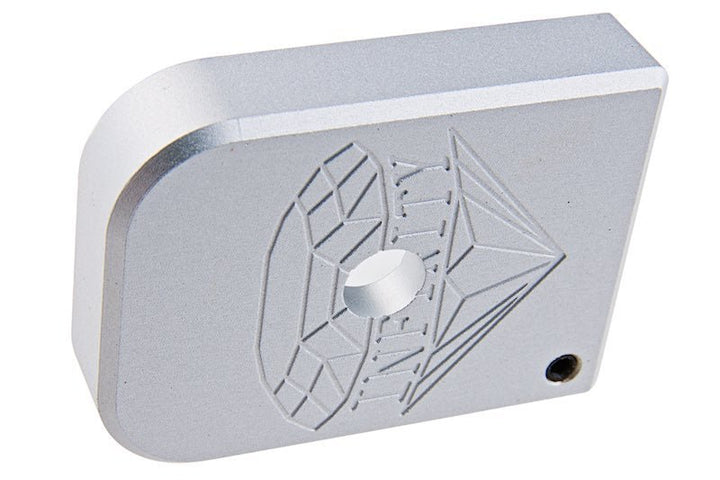 5KU Tokyo Marui Hi Capa 2011 Infinity Magazine Base - Silver - Bang Bang Airsoft