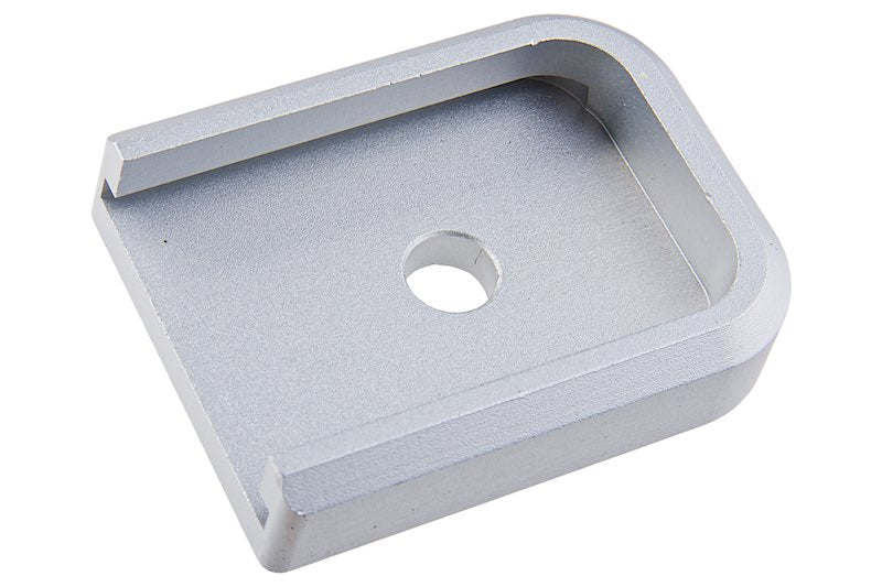 5KU Tokyo Marui Hi Capa 2011 Infinity Magazine Base - Silver - Bang Bang Airsoft