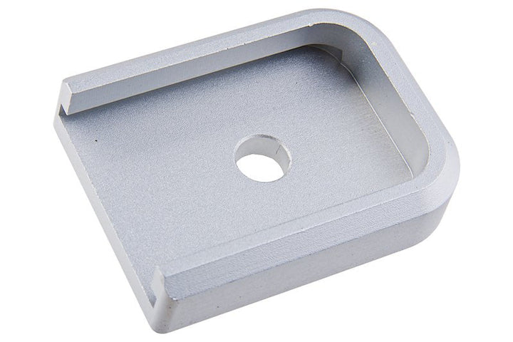 5KU Tokyo Marui Hi Capa 2011 Infinity Magazine Base - Silver - Bang Bang Airsoft