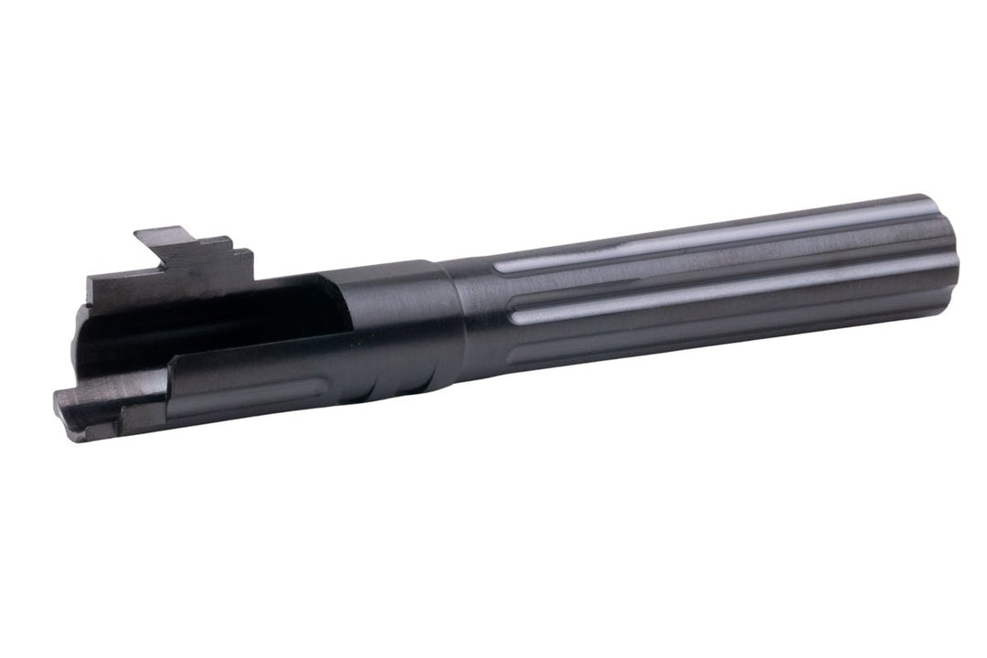 5KU Tokyo Marui Hi Capa 5.1 GBB Airsoft Outer Barrel (Stainless Steel, M11 CW) - Black - Bang Bang Airsoft