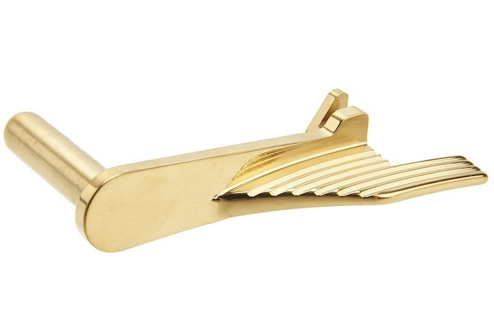 5KU Tokyo Marui Hi Capa GBB Airsoft Extended Slide Stop (Stainless Steel, Gold) - Bang Bang Airsoft