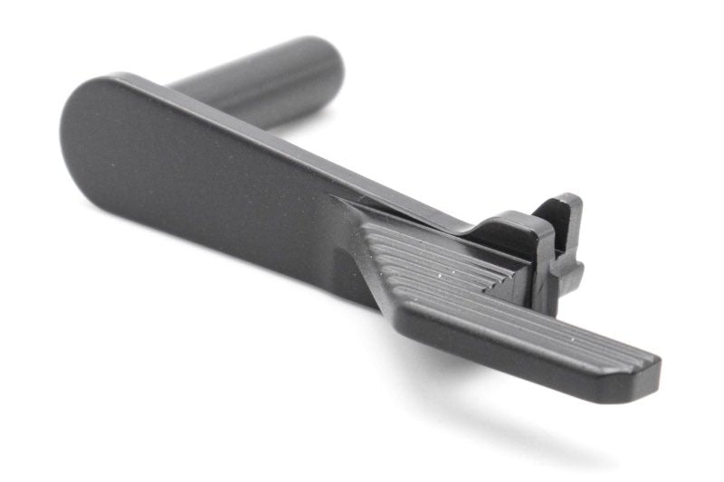 5KU Tokyo Marui Hi Capa GBB Airsoft Slide Stop (Extended, Stainless Steel, Type 2) - Black - Bang Bang Airsoft