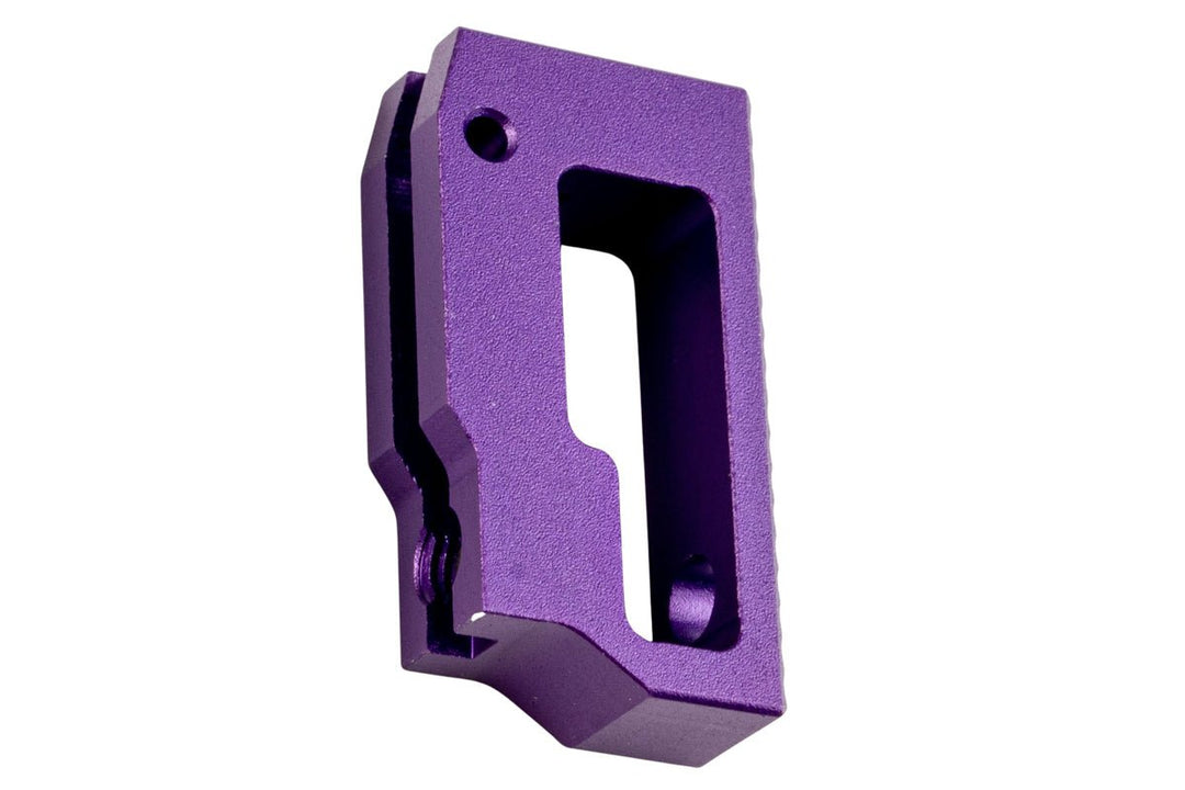 5KU Tokyo Marui Hi Capa GBB Aluminum Short Flat Adjustable Trigger - Purple - Bang Bang Airsoft