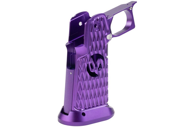 5KU Tokyo Marui Hi Capa GBB CNC Aluminum Grip (Type 6) - Purple - Bang Bang Airsoft