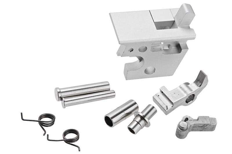 5KU Tokyo Marui Hi Capa GBB Frame 4.3 inch (Aluminum, Blank Marking w/ Rail Version, Silver) - Bang Bang Airsoft