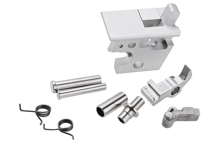 5KU Tokyo Marui Hi Capa GBB Frame 4.3 inch (Aluminum, Blank Marking w/ Rail Version, Silver) - Bang Bang Airsoft