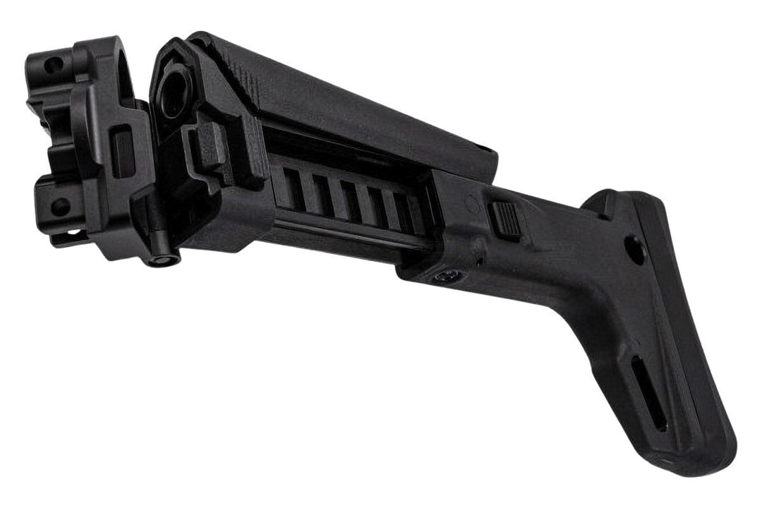 5KU Umarex / VFC MP5K GBB ACR Style Adjustable Folding Stock - Black - Bang Bang Airsoft