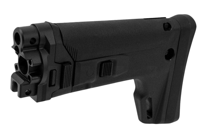 5KU Umarex / VFC MP5K GBB ACR Style Adjustable Folding Stock - Black - Bang Bang Airsoft