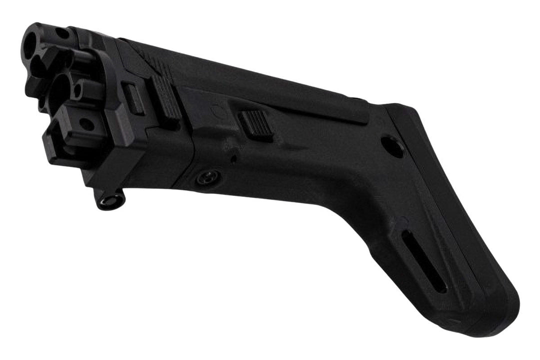 5KU Umarex / VFC MP5K GBB ACR Style Adjustable Folding Stock - Black - Bang Bang Airsoft