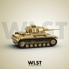 WLST  PANZER 3 Ausf.J Afrika Korps. Brick Model Set