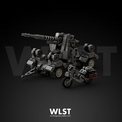WLST  88mm Flak 36 Gun Brick Model Set