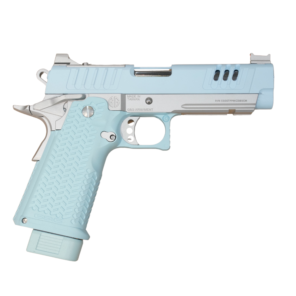 G&G STP45 PRO Macaron Blue GBB Airsoft Pistol