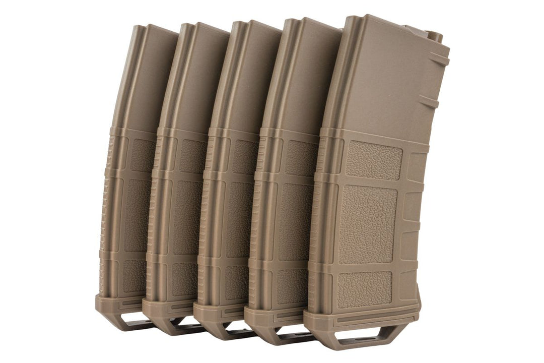 Amarok Mag 250rds Fast Feed Mid Cap Magazine - 5pcs Box Set