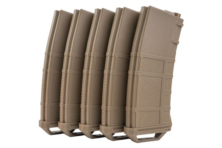 Amarok Mag 250rds Fast Feed Mid Cap Magazine - 5pcs Box Set