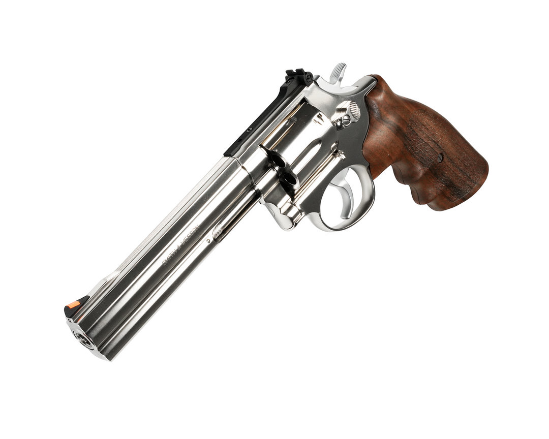 ARES S&W 686 6 inch CO2 Revolver - Silver Finish Marking Version