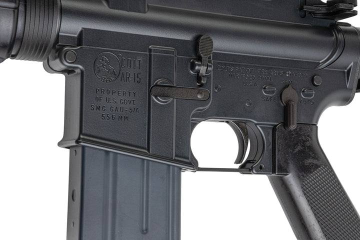 Cybergun GAU-5/A XM177E1 COLT M610  GBB Airsoft Rifle (CGS System) - Black