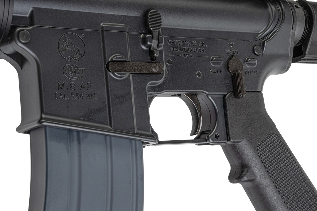 Cybergun M16A2 COLT M723 Carbine 14.5 inch GBB Airsoft Rifle (CGS System) - Black