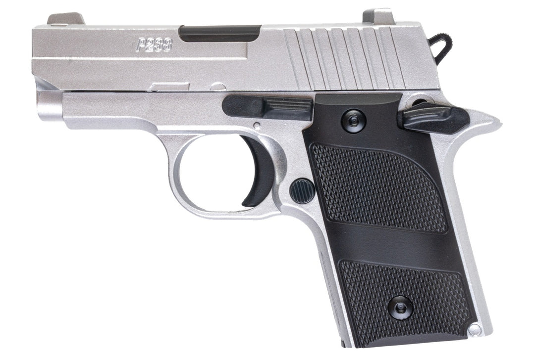 Crown SIG P238 Spring Air Cocking Pistol - Silver