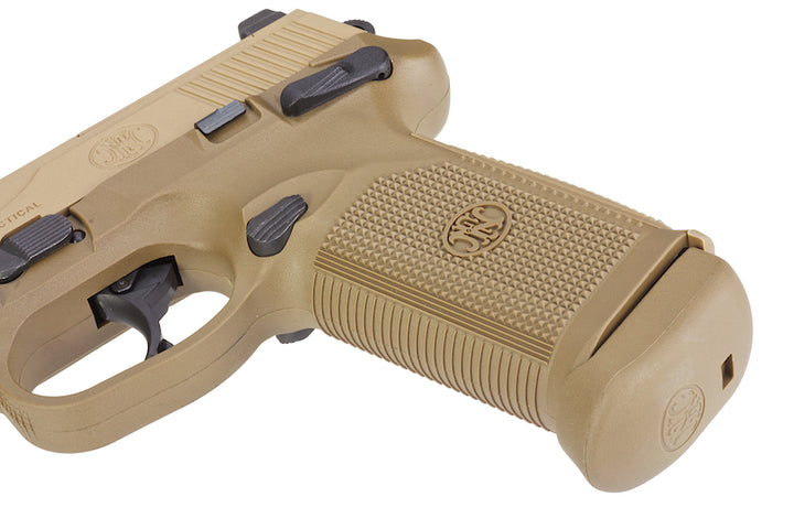 Cybergun FN Herstal FNX-45 Tactical Airsoft Gas Blowback Pistol (by VFC) - TAN