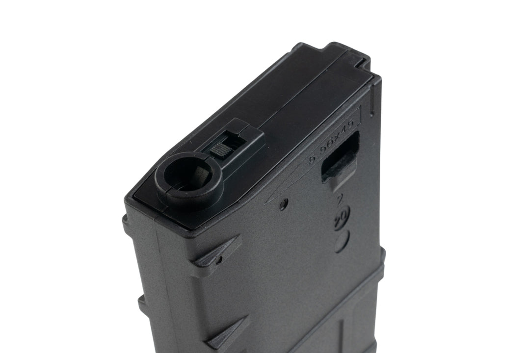 DMAG M4 Magazine (D-DAY)(30/130 rounds, Variable Capacity EMM AEG Magazine) - Black  (5pcs / box set)