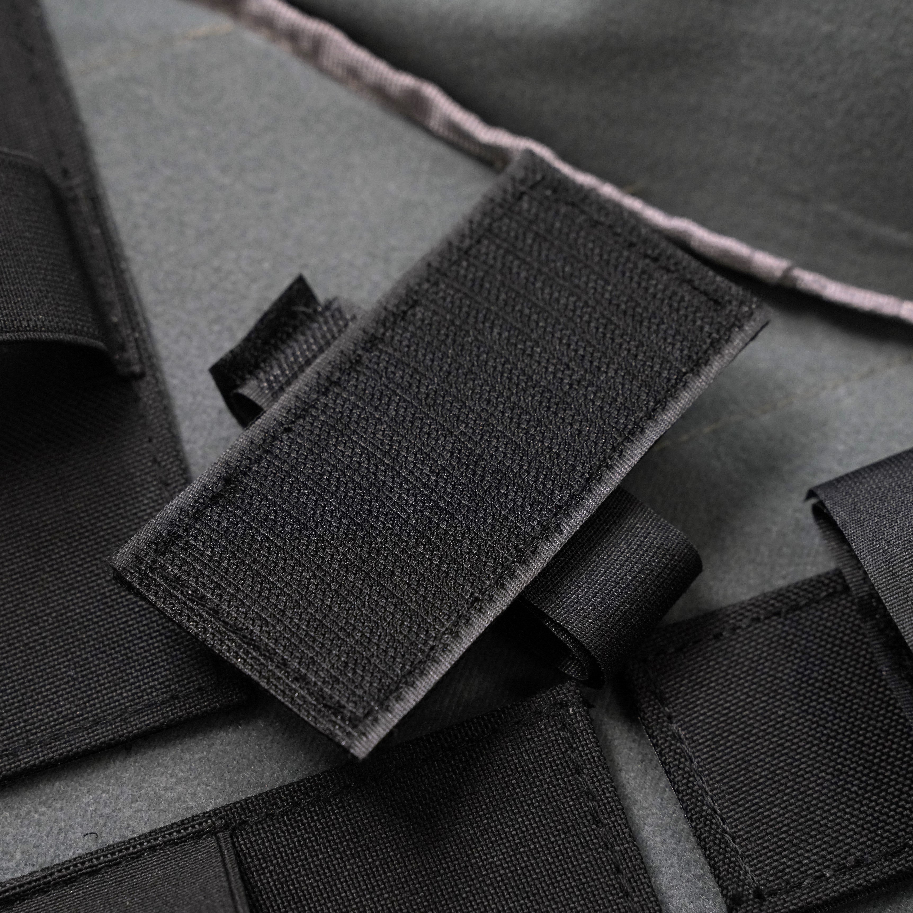 Bang Bang Custom Velcro Backed Elastic Tie-down (4pcs Pack)