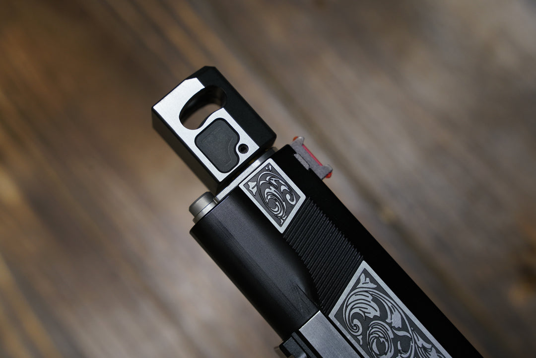 Bang Bang Custom Engrave Comp Complete Build GBB Pistol
