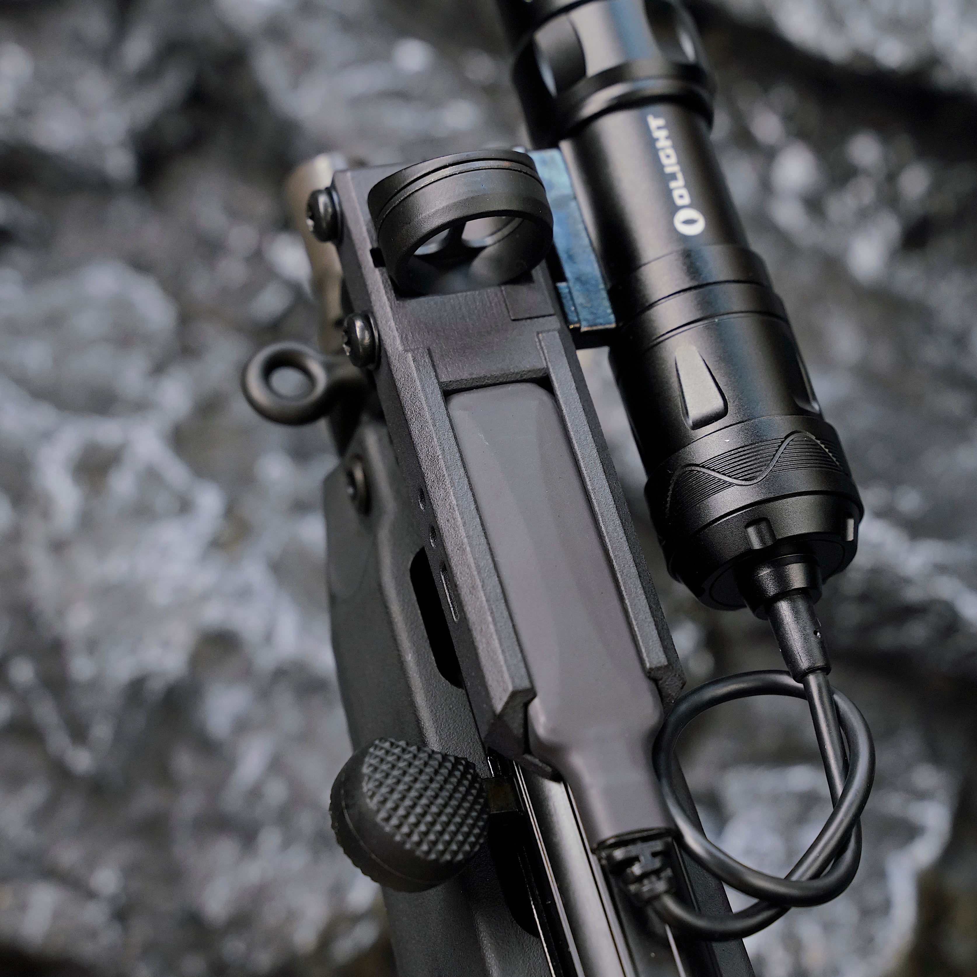 Advantage Front Sight Olight Mount for MP5 / HK53 / G3 GBB