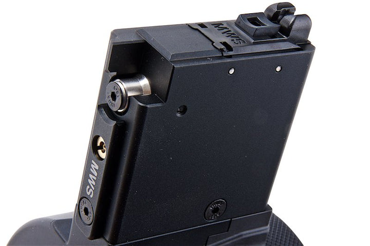 Dytac Tokyo Marui MWS M4 GBB Xmag Green Gas Drum Mag (100 rounds Airsoft Magazine)