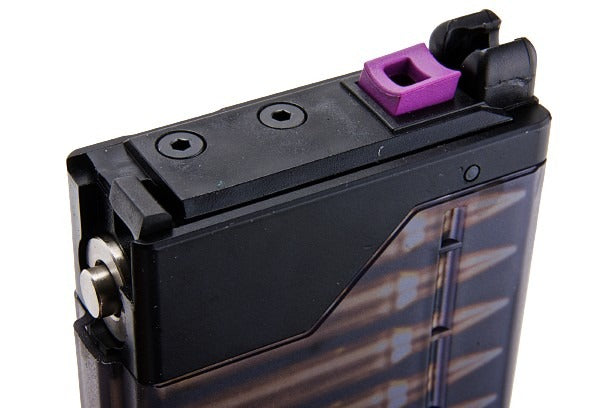 EMG Lancer Systems L5AWN 30rds Gas Magazine for Tokyo Marui MWS GBBR (556 Type) by CYMA - BK