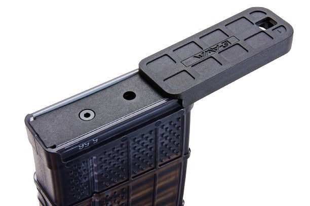 EMG Lancer Systems L5AWN 30rds Gas Magazine for Tokyo Marui MWS GBBR (556 Type) by CYMA - BK