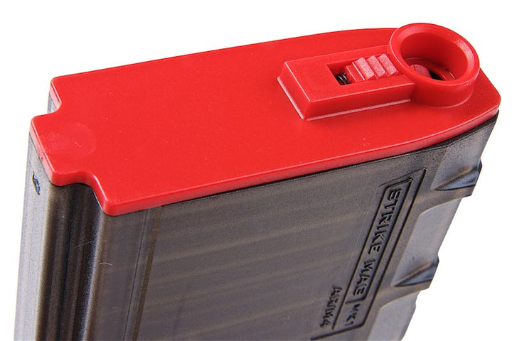 EMG M4 AEG Magazine (250 rounds, Strike Industries Licensed) by King Arms - Black (Clear Version)
