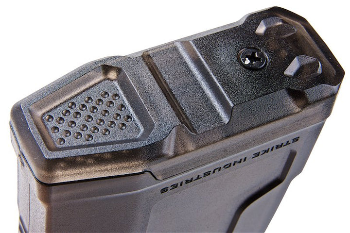 EMG M4 AEG Magazine (250 rounds, Strike Industries Licensed) by King Arms - Black (Clear Version)