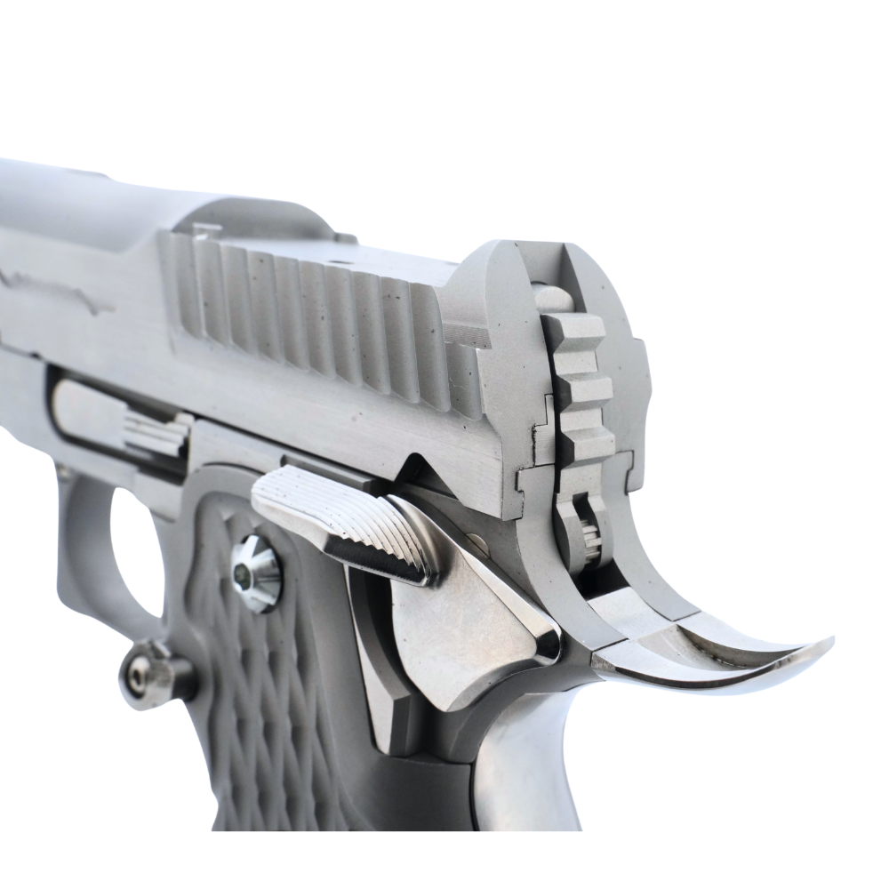FPR Full Steel SV Long Dust Cover Style Optics Ready 2011 GBB - Silver