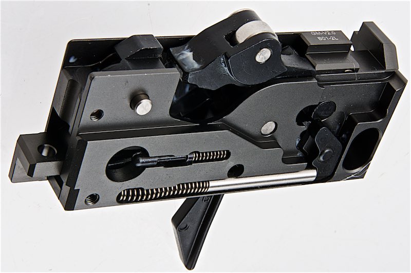 Guns Modify Tokyo Marui MWS GBBR EVO Aluminum CNC Trigger Box w/ Drop in Steel Parts (Gei Trigger)